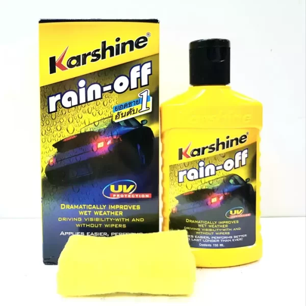 Chất Phủ Nano kính ô tô chống bám nước - Karshine Rain- off 150ml