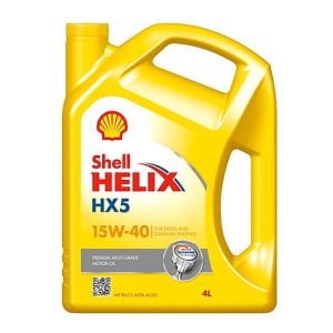 Nhớt động cơ Shell Helix HX5 SAE 15W-40 API: SN/CF (4 Lít)