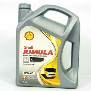 [Nhớt ô tô Diesel cao cấp] SHELL RIMULA R4 15W40 4L