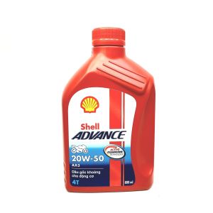 [Nhớt xe số] Shell Advance AX3 20W50 0.8L