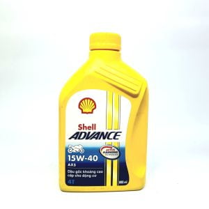 [NHỚT XE SỐ] SHELL ADVANCE AX5 15W40 800ML